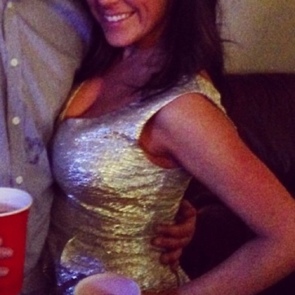 Glittery tank